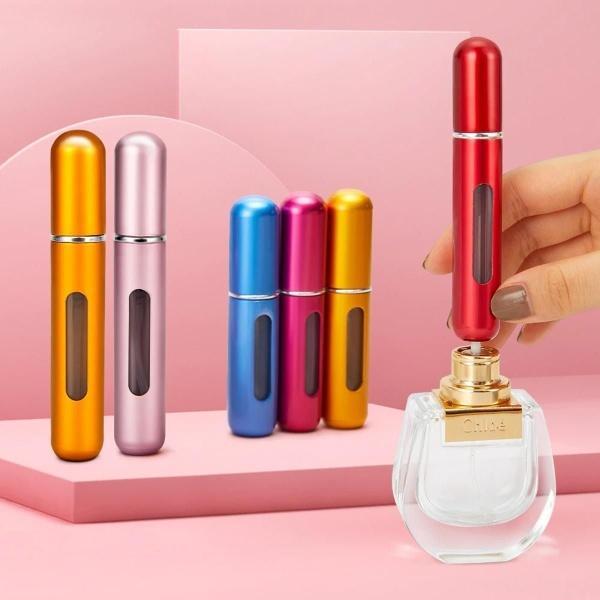Compact Perfume Spray Bottle – Reusable Design