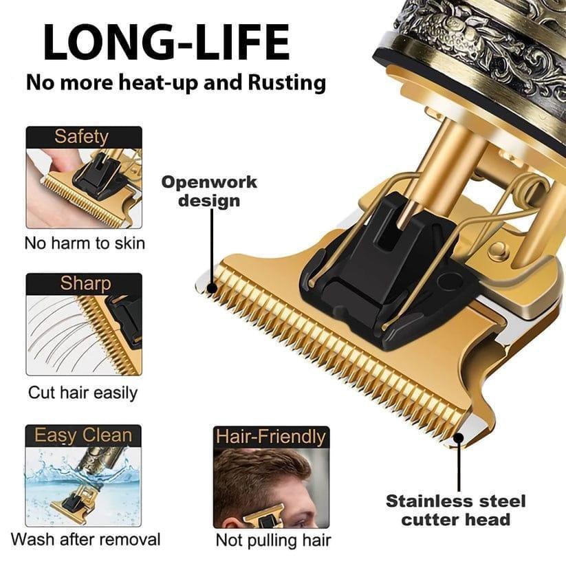 💈 Cordless Rechargeable Men's Hair Trimmer – Effortless Grooming, Anytime, Anywhere! ⚡✨