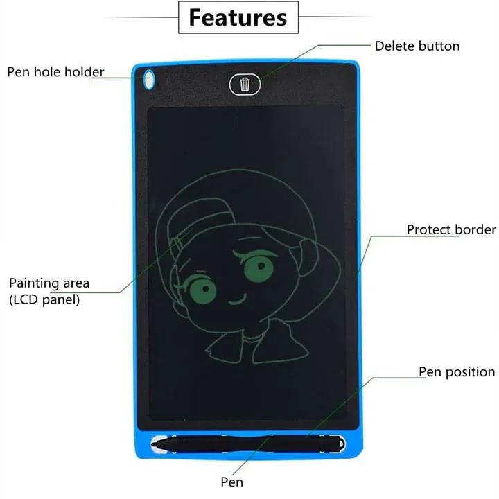 Kids Digital Drawing Pad – 8.5 Inch LCD Screen