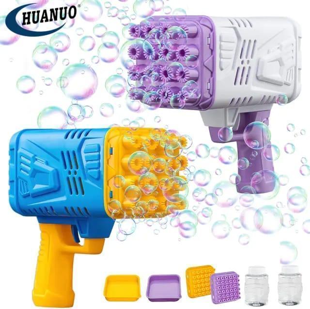Exciting Multicolor Bubble Gun – Fun for Kids