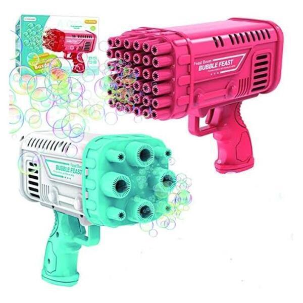 Exciting Multicolor Bubble Gun – Fun for Kids