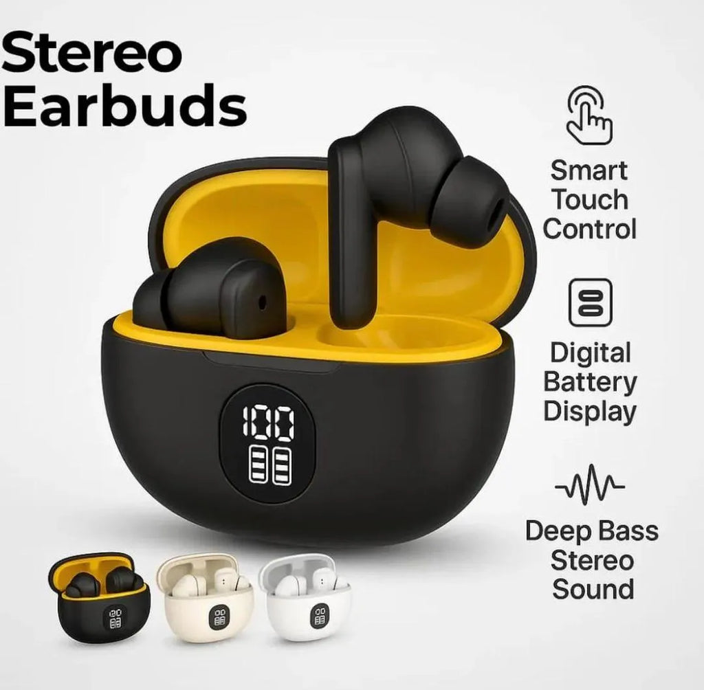🎧 TWS 895B V5.3 Stereo Earbuds – Pure Sound, Smart Performance! 🔊✨
