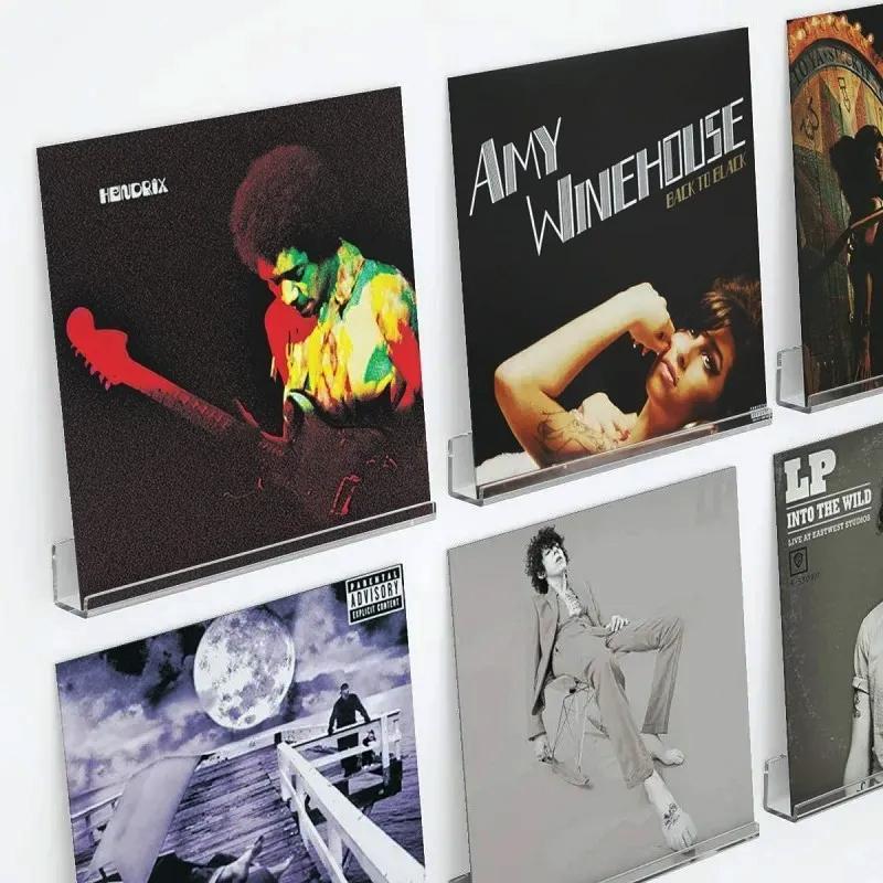 🖼️ 5-Piece Acrylic Wall Shelves Set – Stylish, Modern &amp; Functional Décor! ✨🏠